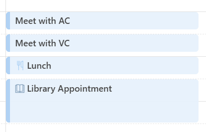 Calendar image of Outlook